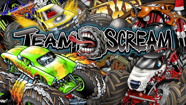 Team Scream Racing Header